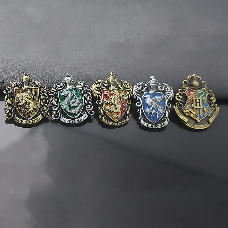 Hogwarts House Crest Brooch