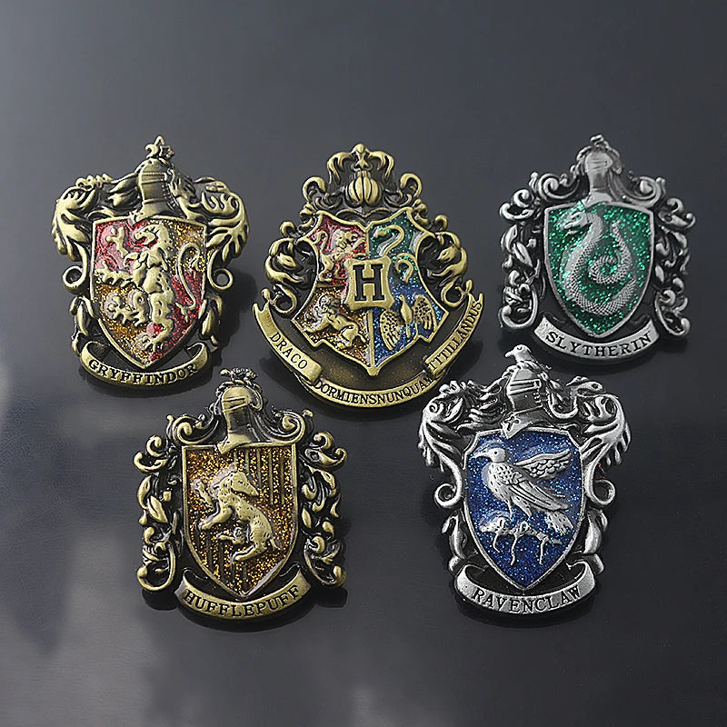 Hogwarts House Crest Brooch